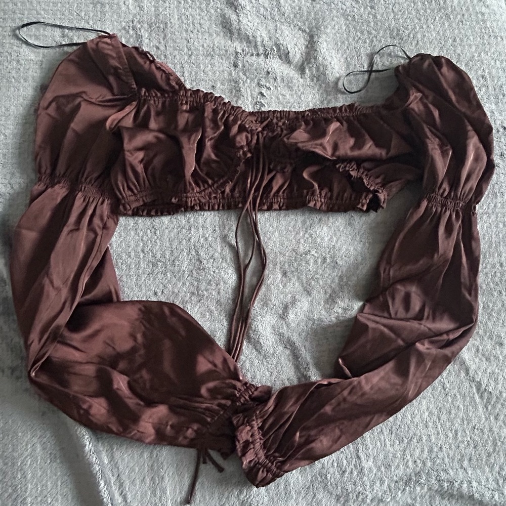 Brown Blouse